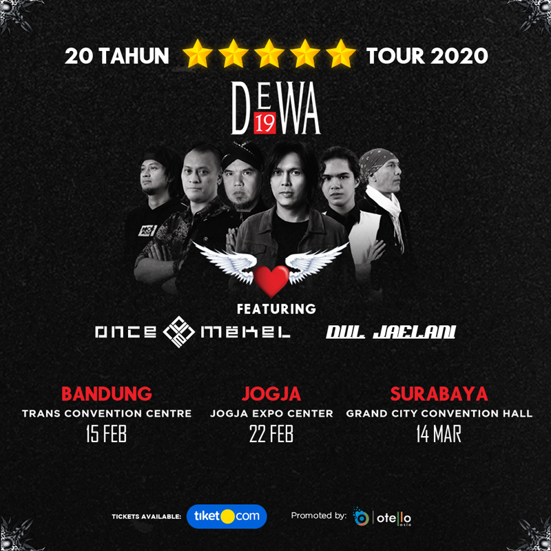 20 TAHUN TOUR 2020 - DEWA 19