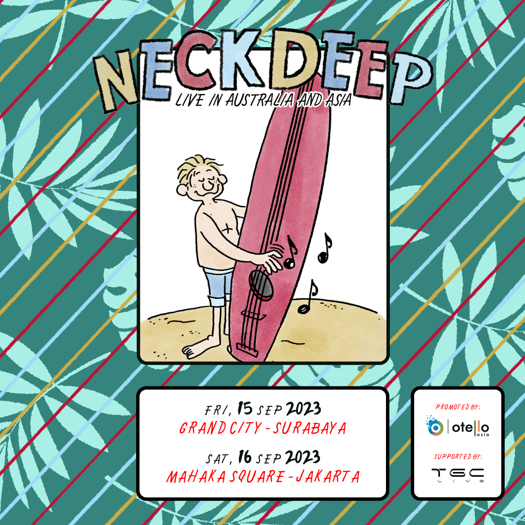 NECKDEEP LIVE IN AUSTRALIA & ASIA